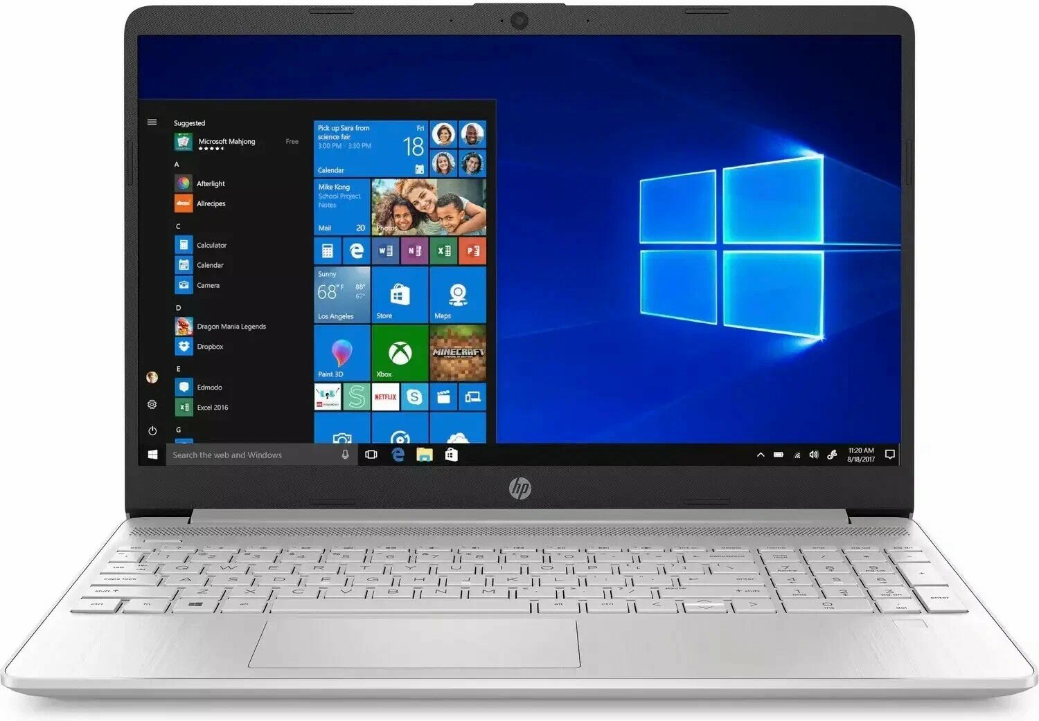 Ноутбук HP Laptop 15s-fq2708nd Core i5-1135G7/8Gb/256Gb SSD/Intel Iris Xe Graphics/15.6"FHD TN/Win11