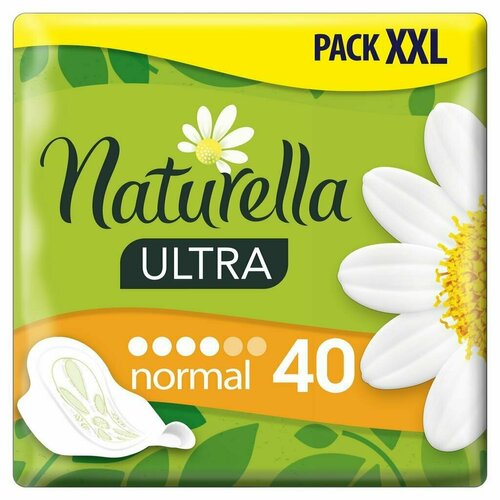 Naturella Ultra Женские гигиенические прокладки Camomile Normal Quatro 40шт