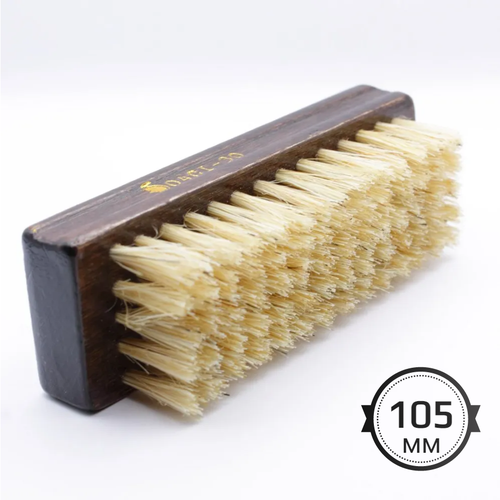 Щетка для Одежды 105 мм Натуральная щетина Россия ГОСТ дорожная размер щетки 105x37x33 мм одежная