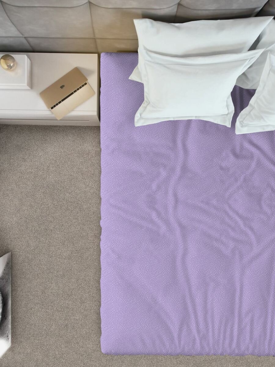 фото Простыня евро 200х215 Хлопок, Бязь Galtex Виолетта лавандовый