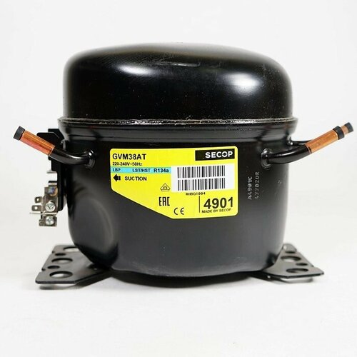Компрессор для холодильника GVM 38 AT R134 117Вт Словакия - GVM38AA в упаковке 12490₽