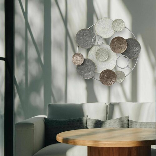 Панно настенное декоративное Космос 66х66 см / Картины для интерьера на стену декор для дома интерьера