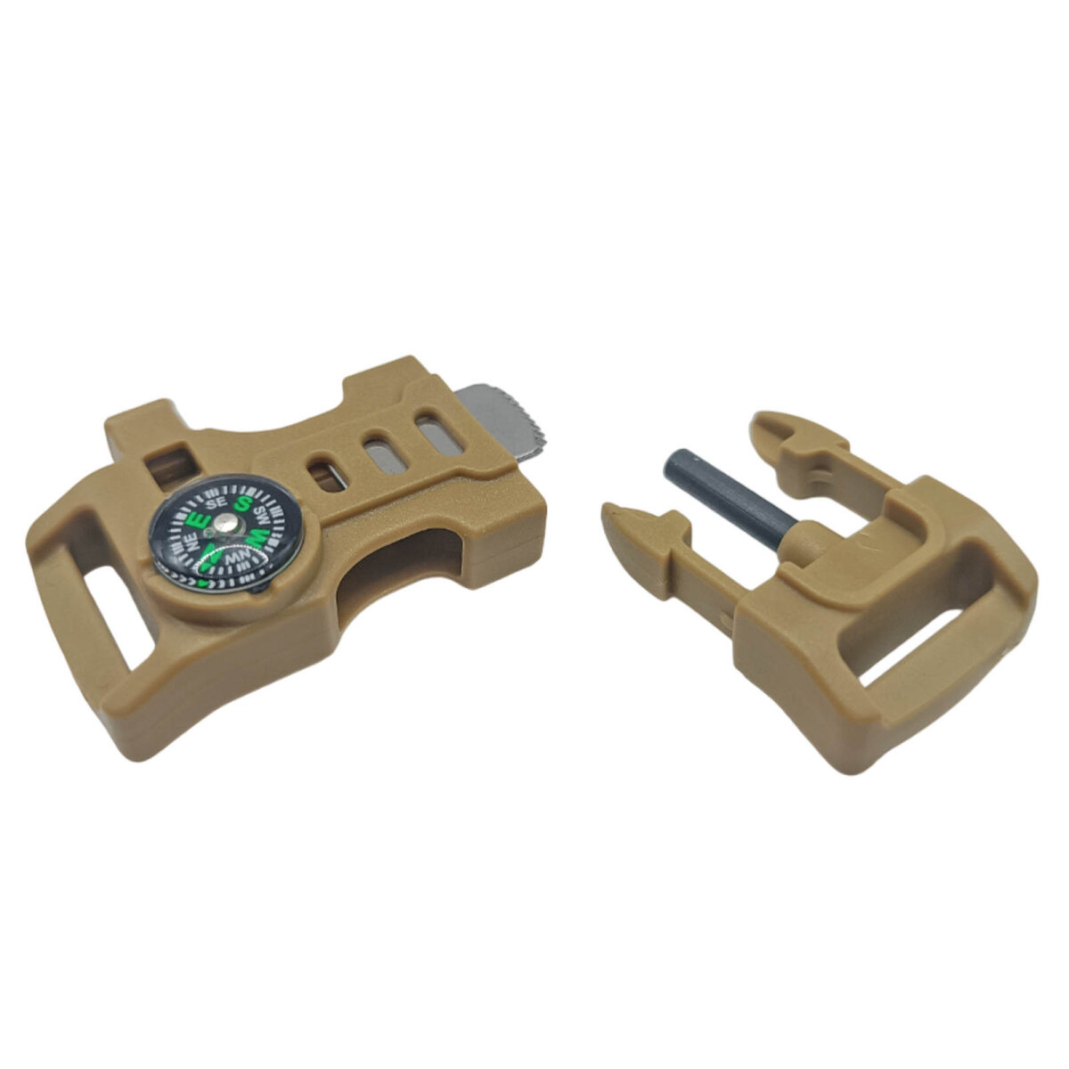 Застежка фастекс для браслета из паракорда (Песок) — фото 1