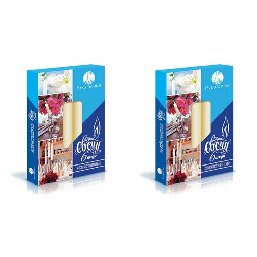 Русалочка Свечи хозяйственные 6 шт 2 уп 758₽