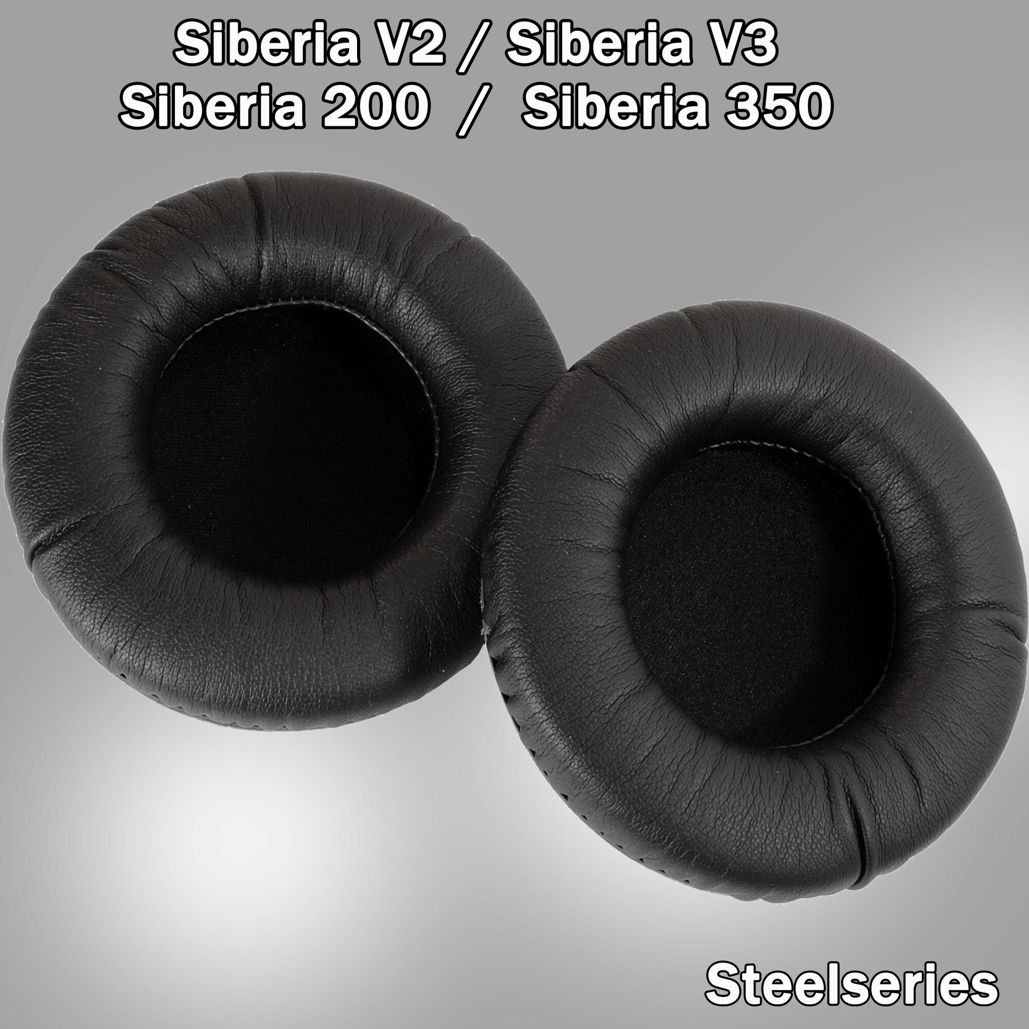 Амбушюры Steelseries Siberia V2 / V3, Siberia 200 / 350 черные
