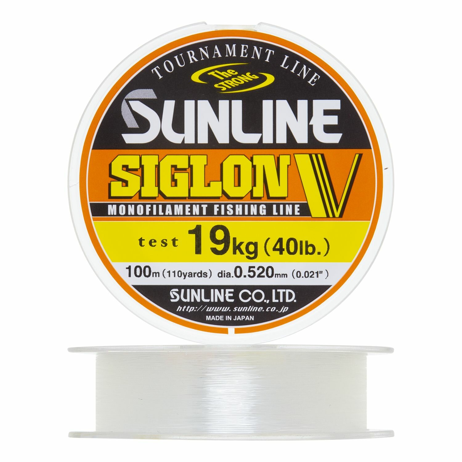 Леска монофильная Sunline Siglon V #10,0 0,520мм 100м (clear)