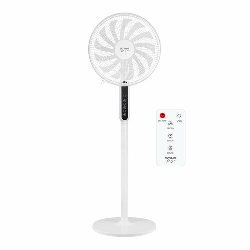 STINGRAY ST-FN4135B белый вентилятор напольный 999900₽