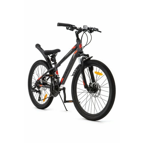 Велосипед подростковый 24 Stels Navigator 400 MD F010 Серыйкрасный 22200₽