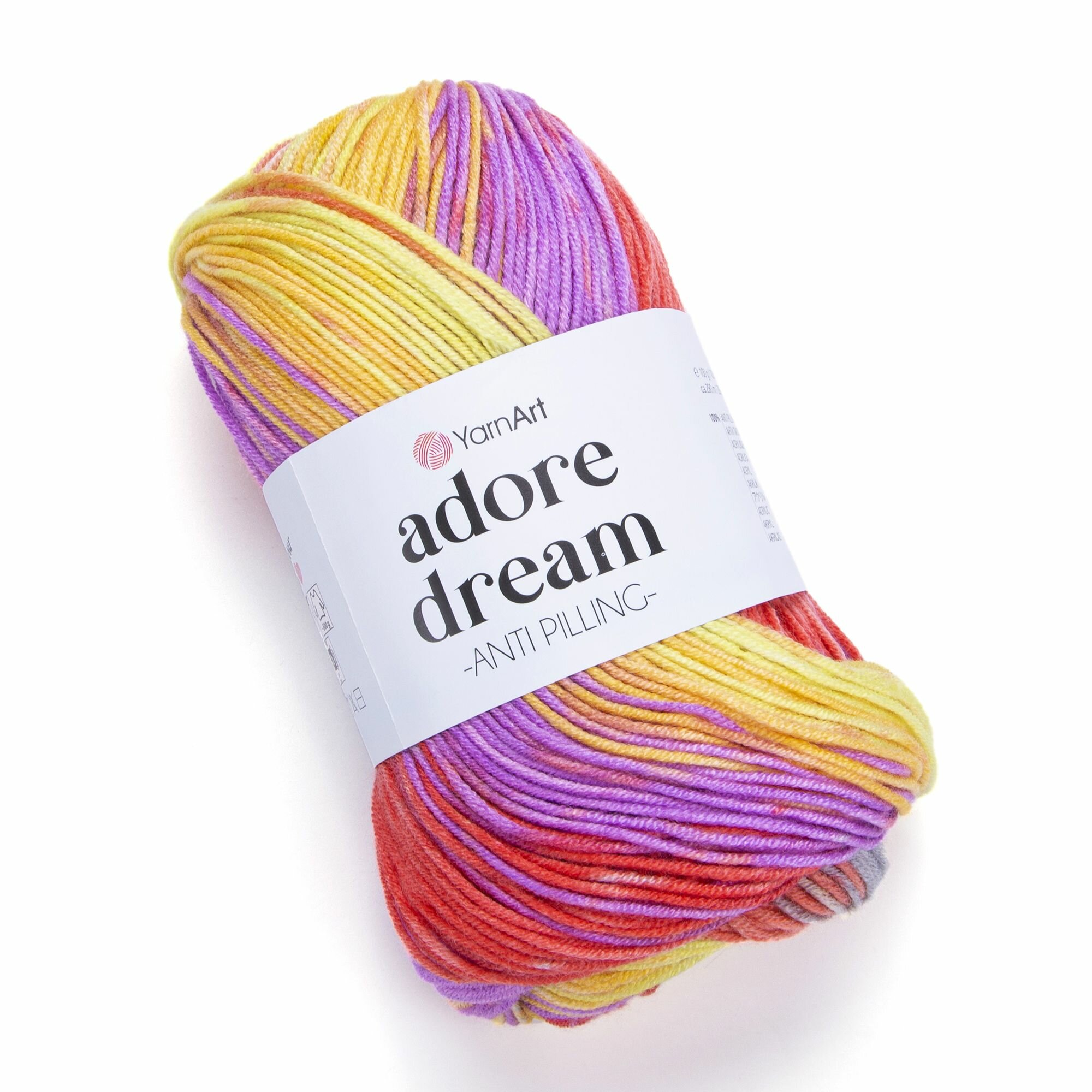 Пряжа YarnArt Adore Dream (5 шт.-100гр-280м ) 1060