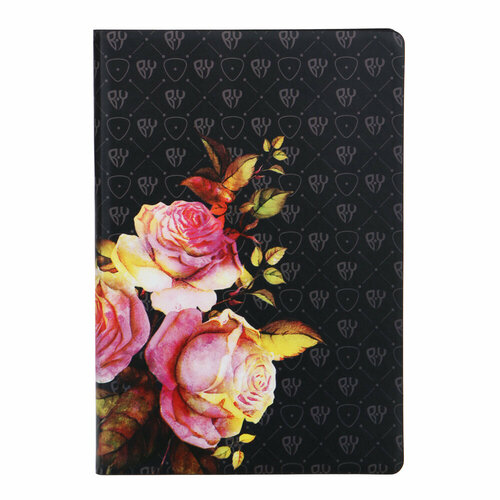 BY Бизнес - блокнот лакшери А5 192 стр гибкая обл иск кожа с печатью цв срез темный фон 4 штуки 1822₽