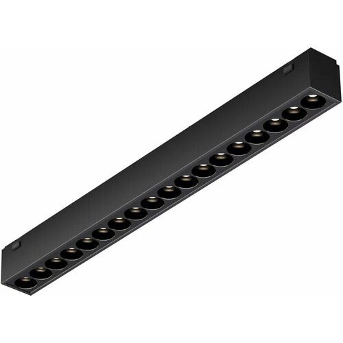 Трековый светильник магнитный 48V iLedex Vision48/25 SMART 4825-039-L293-18W-36DG-BK