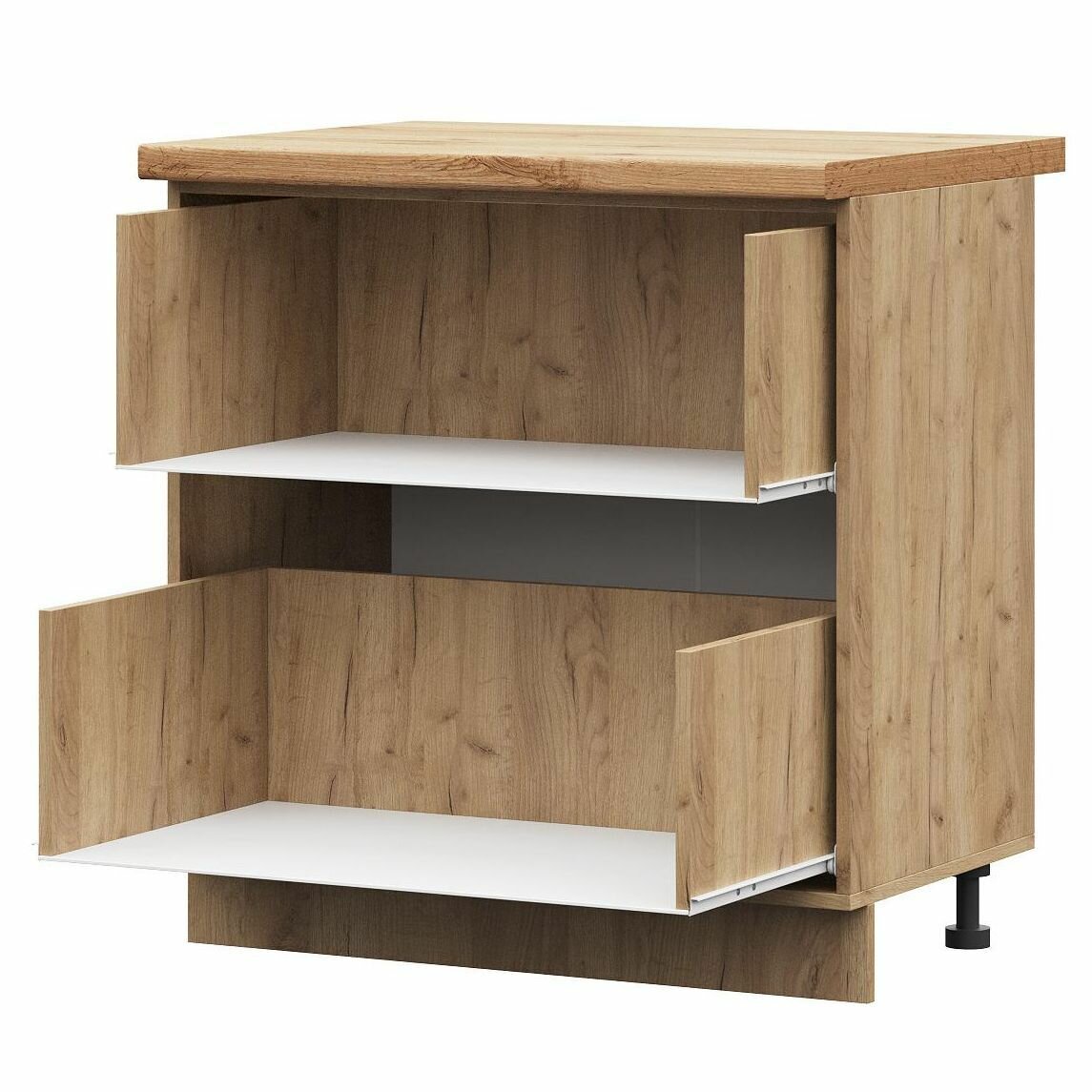 фото Корпус ШН2Я 800 шкаф нижн с 2 ящ - Крафт золотой, Без столешницы