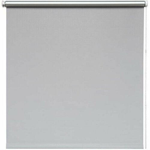 Штора рулонная блэкаут Qually 90x160 серый 2395₽