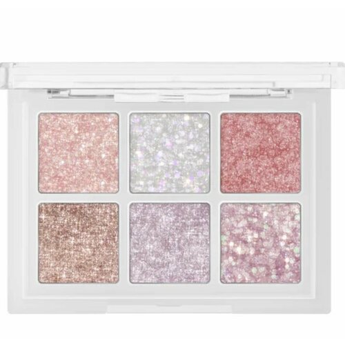 About Tone Палетка глиттерных теней для век OH: MY Glitter Pop 02 My: Fairy 3.3 гр