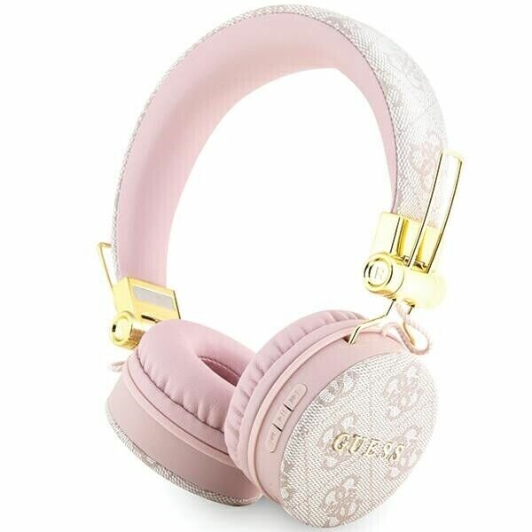 Наушники-вкладыши Guess Bluetooth est.1981 GUBH704GEMP, pink