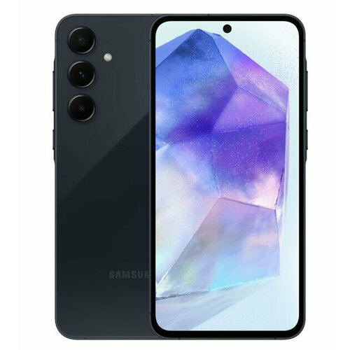 66 Смартфон Samsung Galaxy A55 256 ГБ синий ядер - 12x275 ГГц 8 ГБ 2 SIM Super AMOLED 2340x1080 камера 50125 Мп NFC 5G GPS 5000 мАч 54211₽