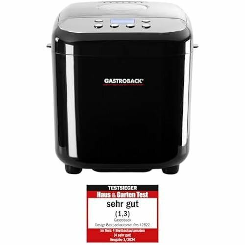 Хлебопечка GASTROBACK 42822 500Вт Черный