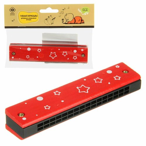 Деревянный музыкальный инструмент игрушка Губная гармошка Фабрика Фантазий 260₽