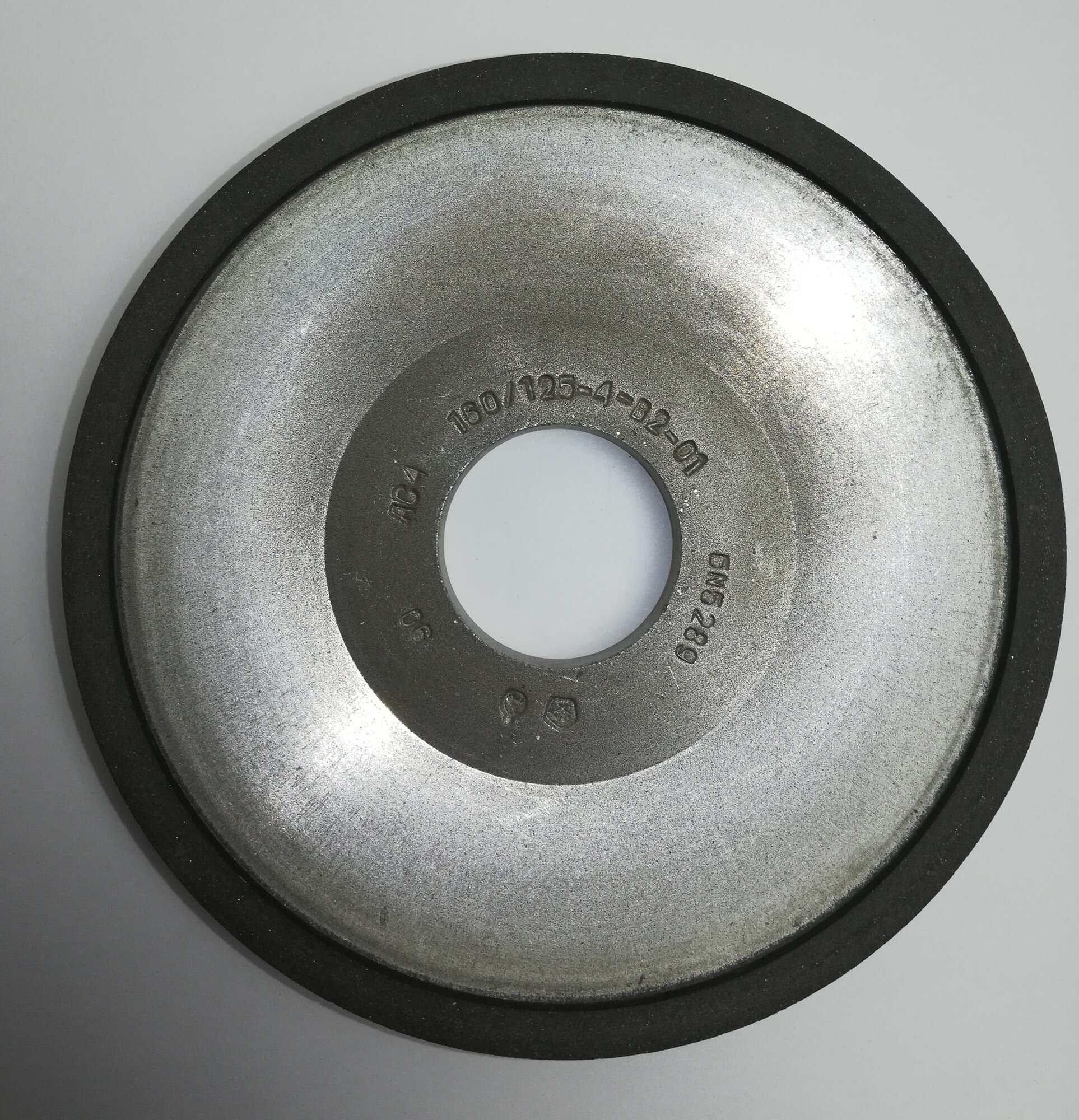 Круг алмазный тарельчатый 125 АС4 160/125-4-В2-01 (12А2)