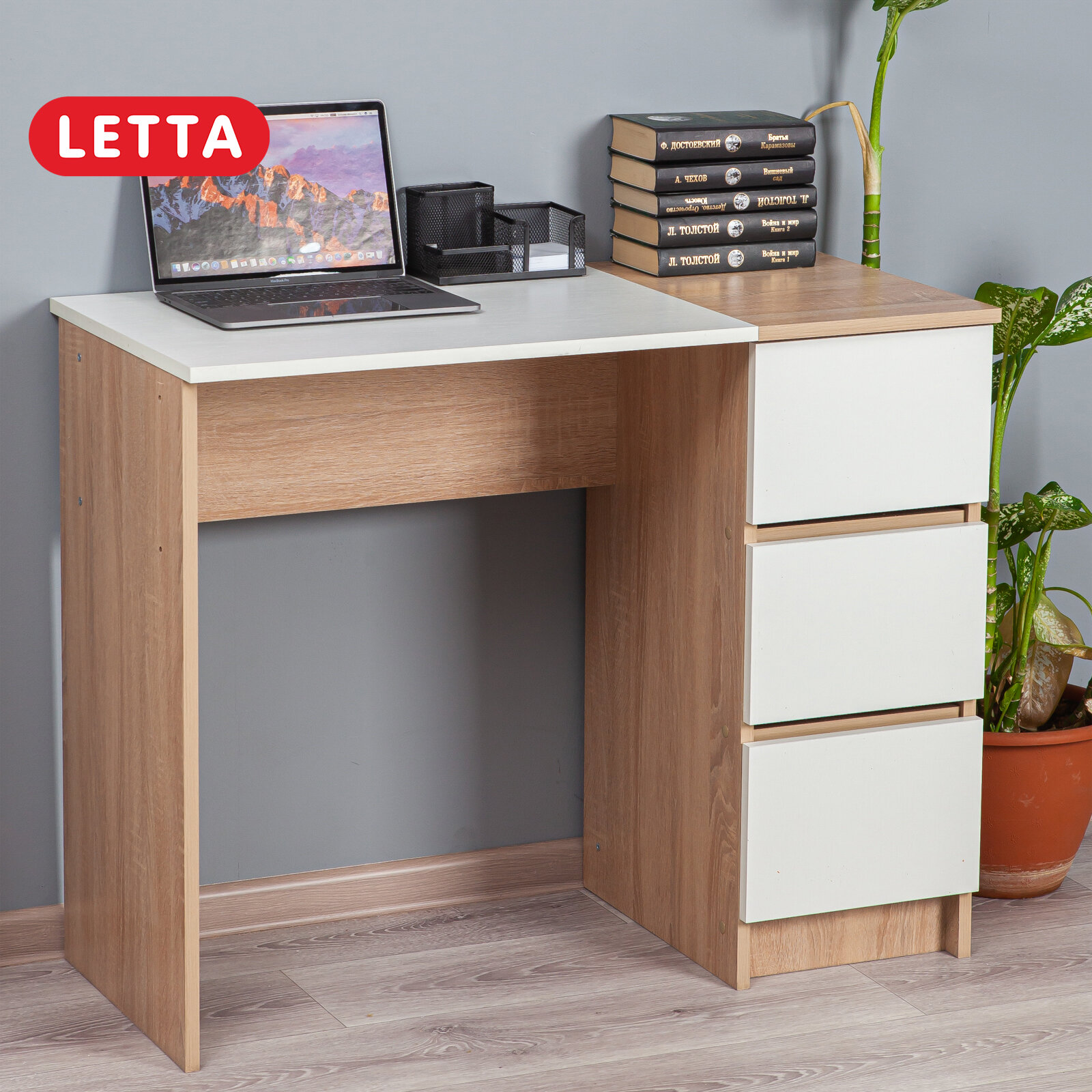 фото Стол письменный City Lite Графит