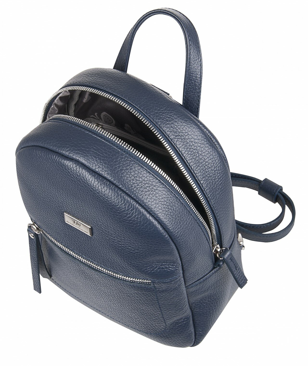 Рюкзак Franchesco Mariscotti, фактура зернистая, океан — фото 1