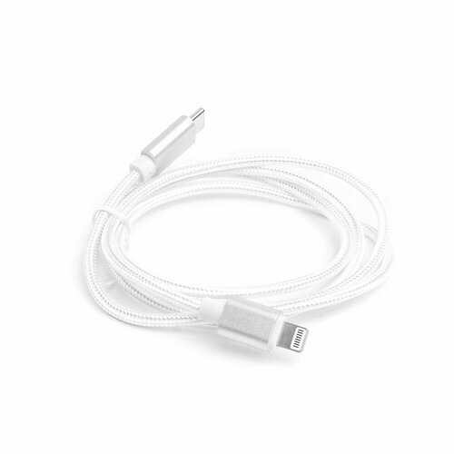 Шнур USB Type-C 31 - Lightning 18 м штшт серебряный Атом 217₽