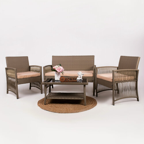 Изображение товара Комплект садовой мебели из ротанга