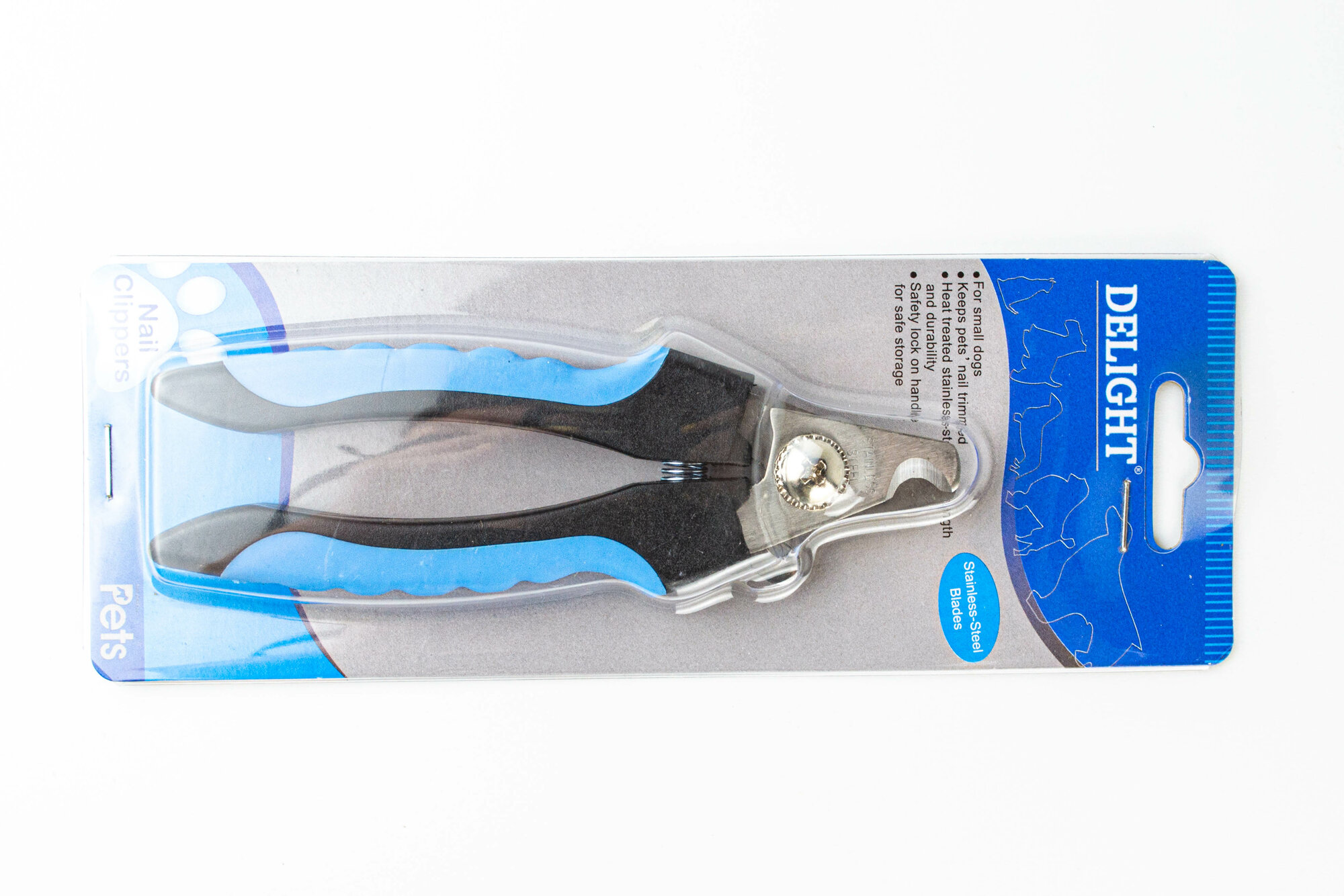 Изображение Когтерез секатор со стопором для стрижки когтей DeLight, размер М