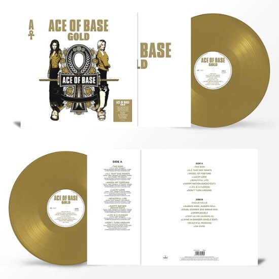 Виниловая пластинка EU ACE OF BASE - Gold (Coloured Vinyl) — фото 1