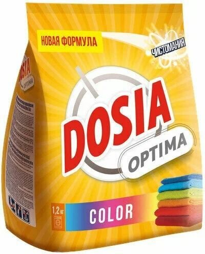 Dosia Стиральный порошок автомат Optima Color, 1,2 кг/