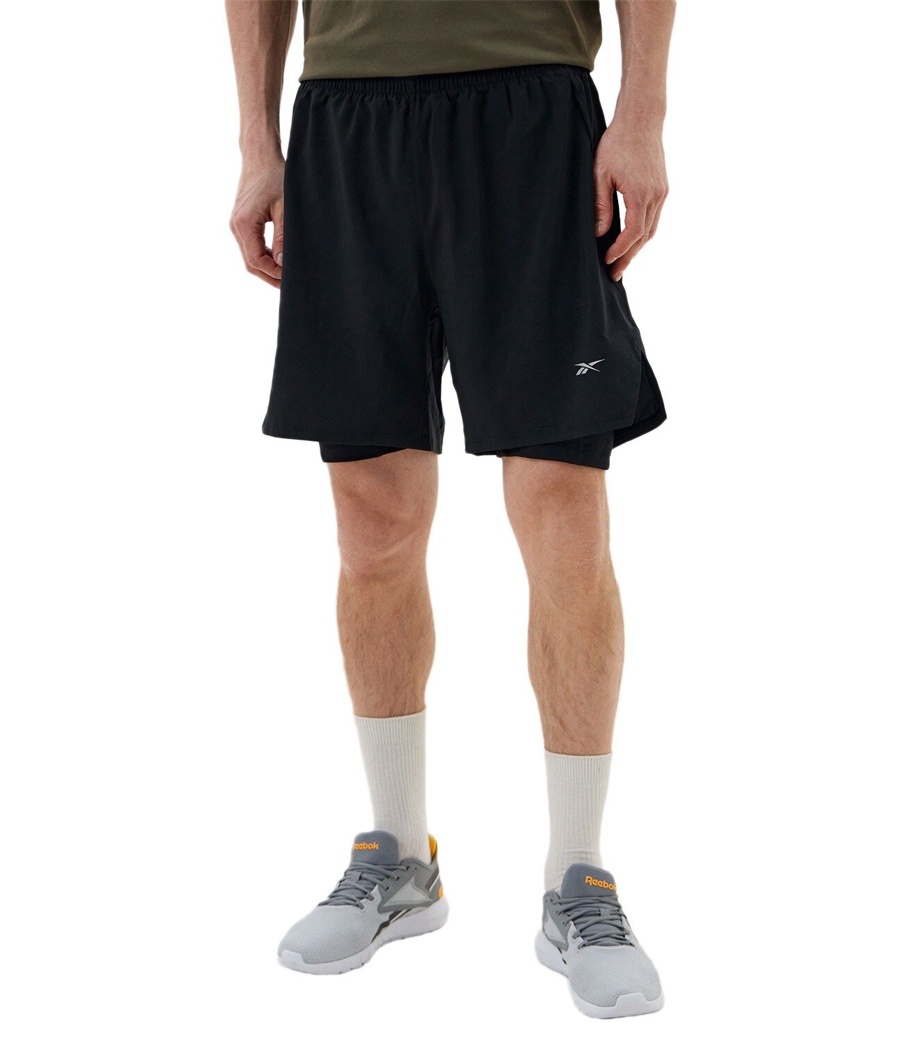 Шорты спортивные Reebok Running 2 in 1 Shorts