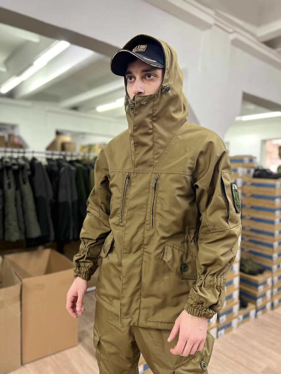 Костюм горка 6 флис осень-зима торнадо песок — фото 1