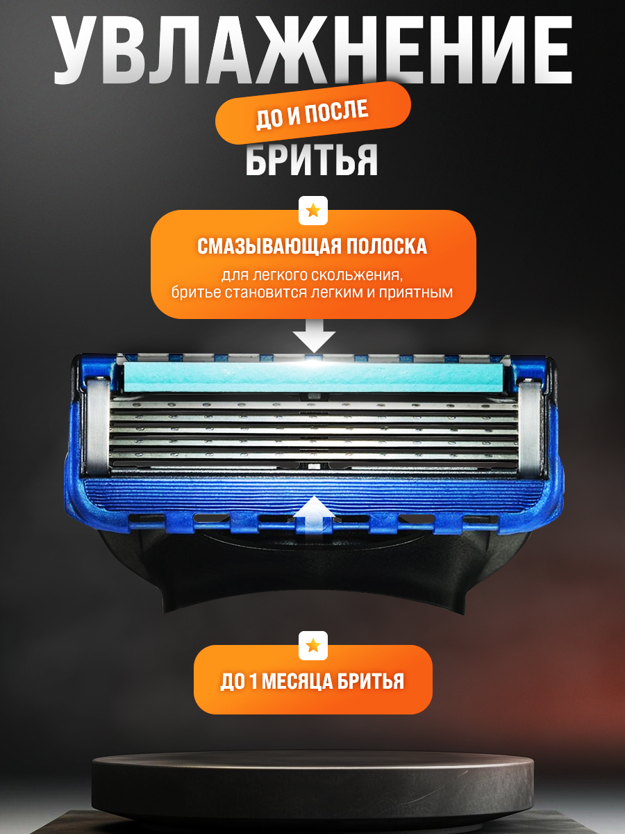 Станок для бритья SHICK for MEN, многоразовый, плавающая головка, чехол, 9кассет — фото 1