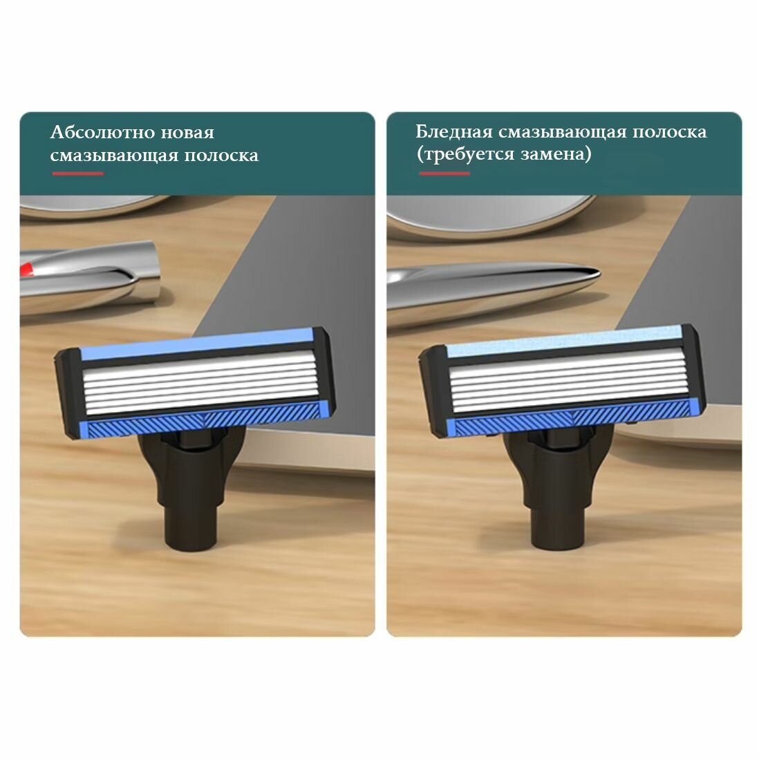 Бритва Xiaomi на фоне мужских аксессуаров: часы, кошелек, телефон