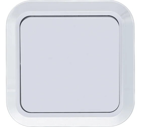 Выключатель о/у, 1 клавиша 10А, 230В, IP20, белый Makel 45101