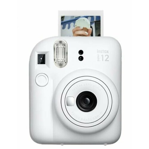 Фотоаппарат моментальной печати Fujifilm Instax Mini 12 Clay White белый 17549₽