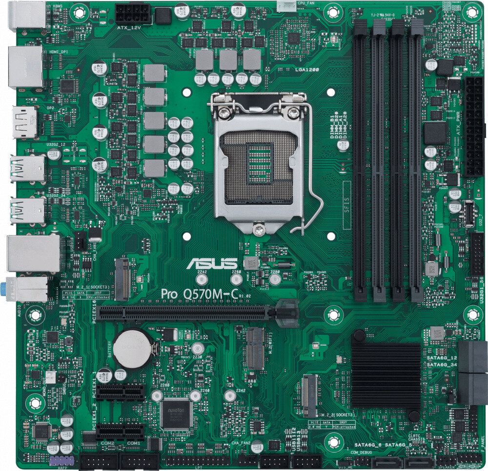 Материнская плата mATX ASUS - фото №2