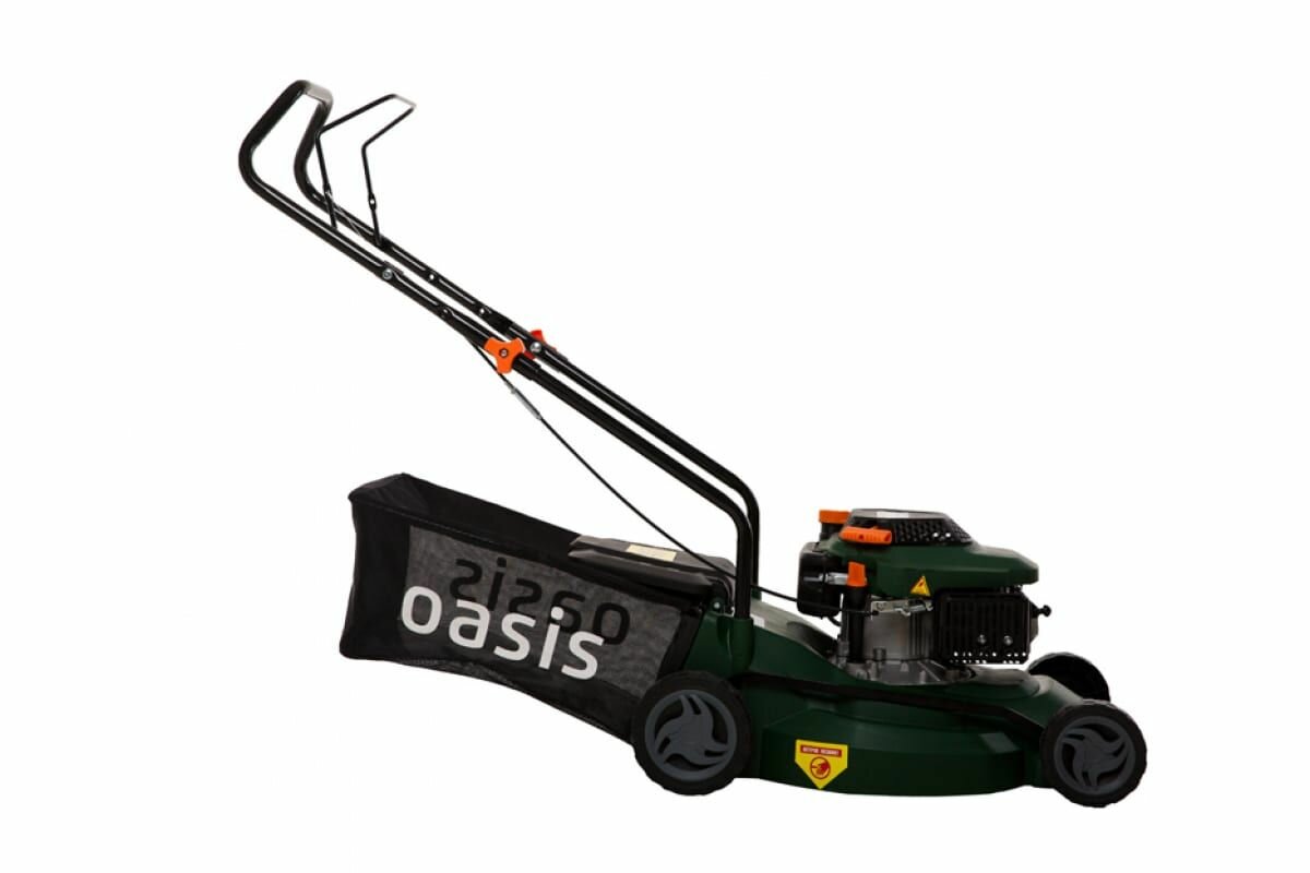 Изображение Бензиновая газонокосилка OASIS GB-15, зеленый