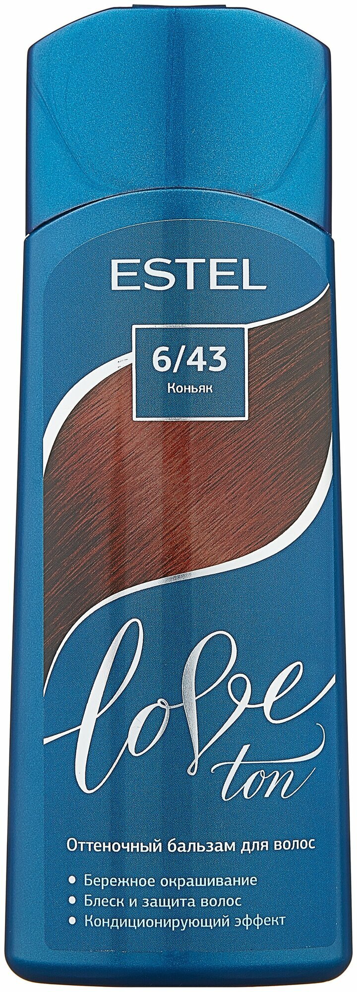 ESTEL Оттеночный бальзам LOVE для тонирования волос, тон 6/43 Коньяк, 150 мл