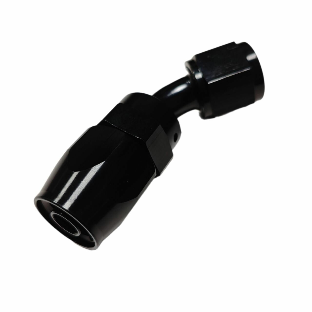 Фитинг EPMAN AN8/45 градусов/черный