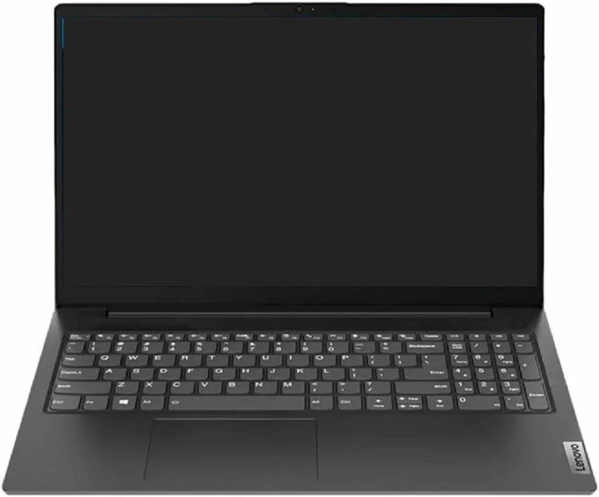 Ноутбук Lenovo, 15,6", 4ГБ ОЗУ, SSD 256Гб, Windows 11, черный