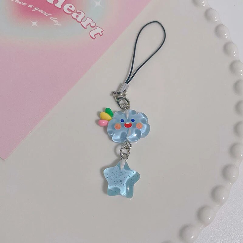 1 шт. Подвеска для телефона кавайный медведь цепочка для мобильного телефона ремешок для телефона Samsung Милые крутые Чехлы для девушек аксессуары Goo cloud A3