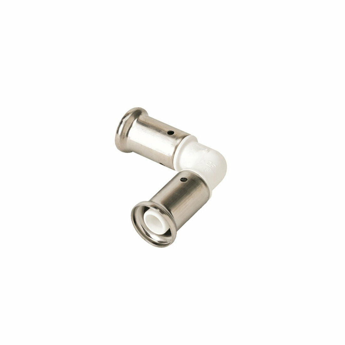 Угольник 90   ПВДФ пресс  белый   26x26  HENCO