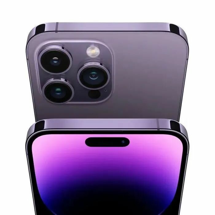 Смартфон Apple iPhone 14 Pro，фиолетовый，6 ГБ/512 ГБ，6.1 дюйма，NFC，A16 Bionic — фото 1