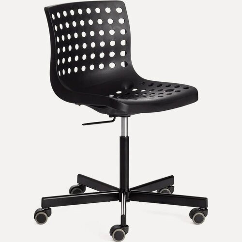 Изображение товара Офисное кресло Tetchair skalberg office /. в упаковке металл/пластик, black (черный) 1 шт, из литого прочного пластика