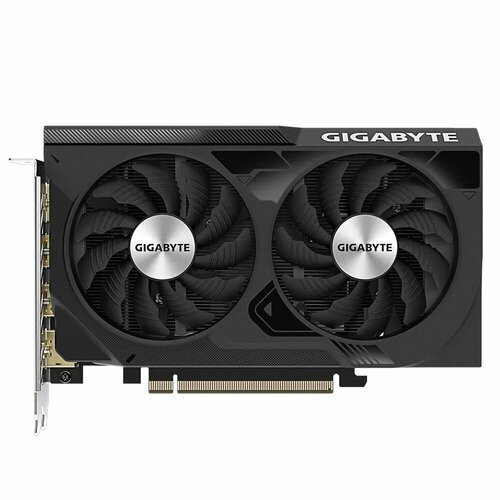 Видеокарта Gigabyte GeForce RTX 4060 Windforce OC 8G Graphics Card (8GB GDDR6, 128-bit, PCIe 4.0, 2x HDMI 2.1, 2x DP, 2.1-Slot, Model: GV-N4060WF2OC-8GD)