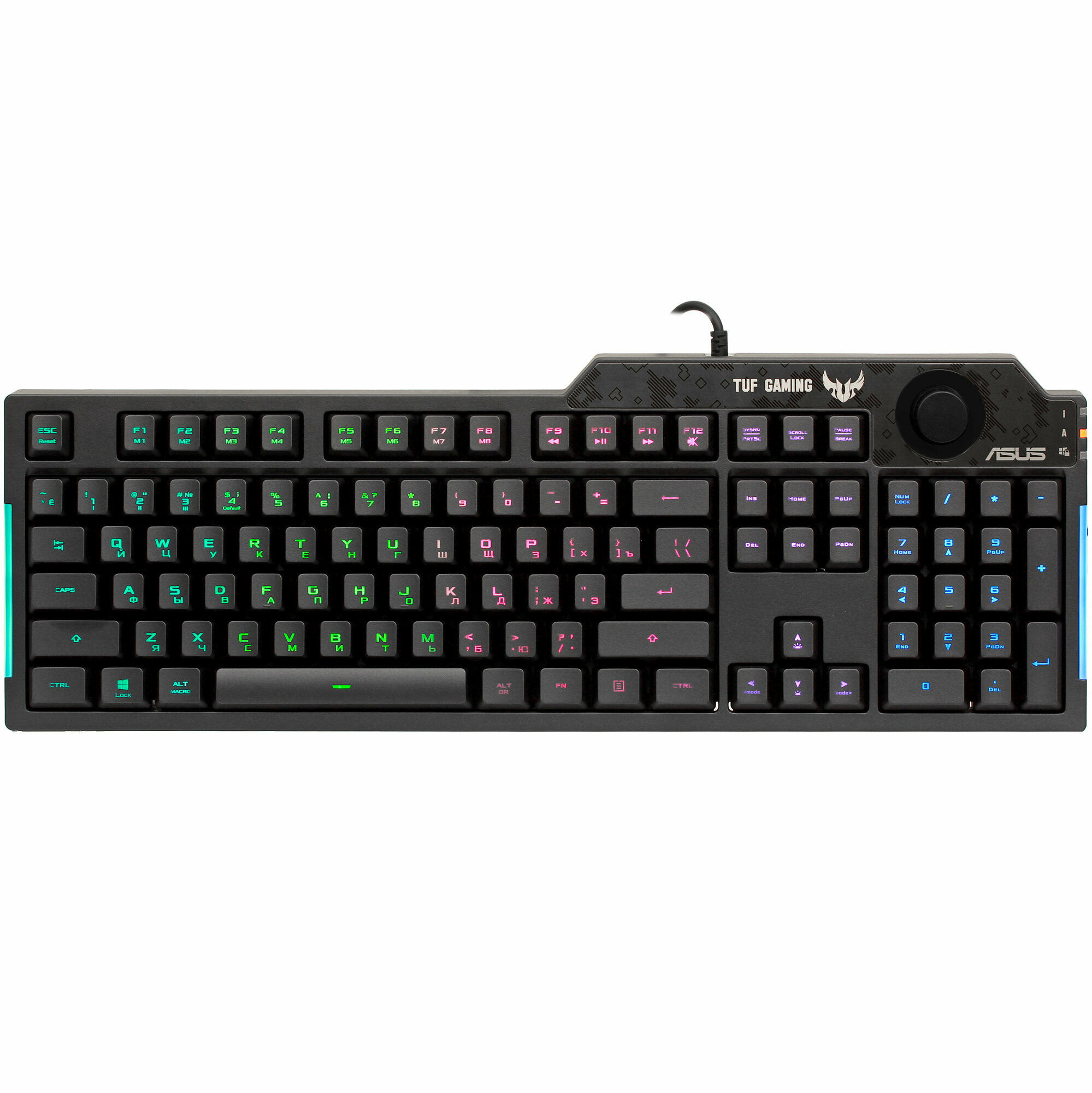 Клавиатура проводная ASUS TUF Gaming K1 [90MP01X0-BKRA00]