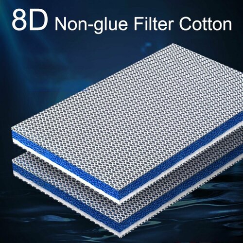 8D Sandwich Filter (40 х 30 х 2 см.) - губка листовая восьмислойная наполнитель для аквариумных фильтров