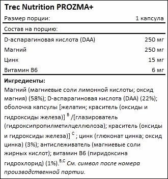 Картинки Тестобустер Trec Nutrition PROZMA+ 90 капсул