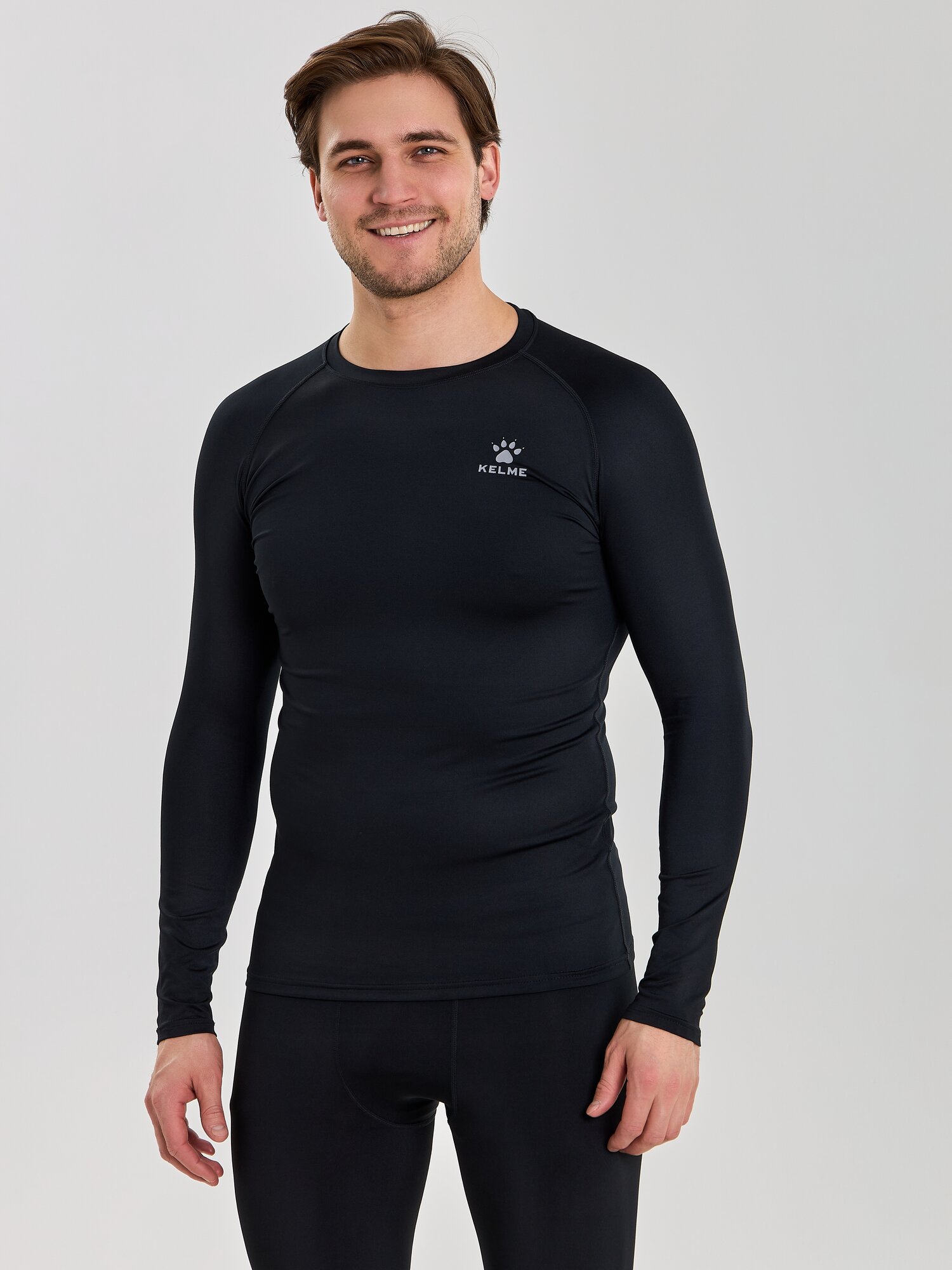 Термолонгслив Kelme Tech Fit, размер L, черный